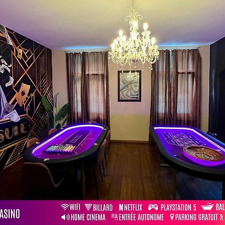Capsule Casino - Jacuzzi - Billard - Netflix - Console & Jeux Apartman Mons Kültér fotó